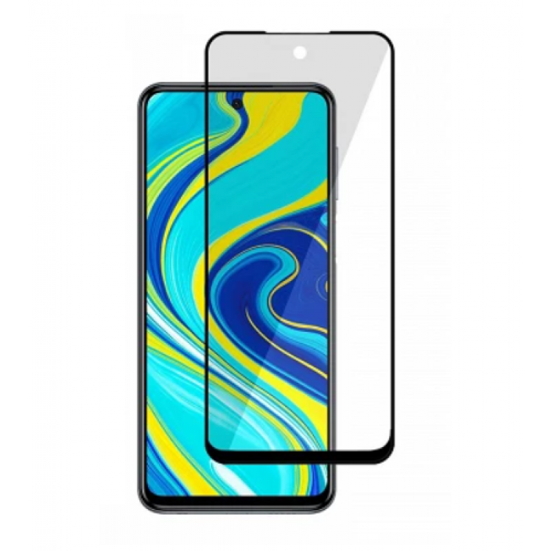 Xiaomi Redmi Note 9 Pelicula 3D de Vidro Temperado Preto