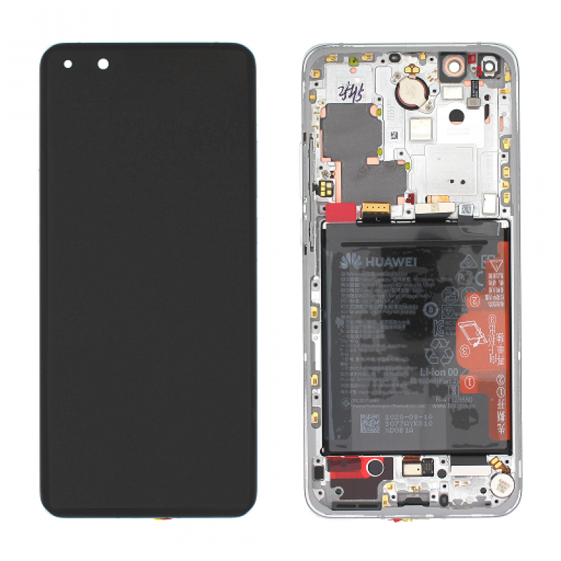Huawei P40 Pro LCD Branco Original C/Bateria
