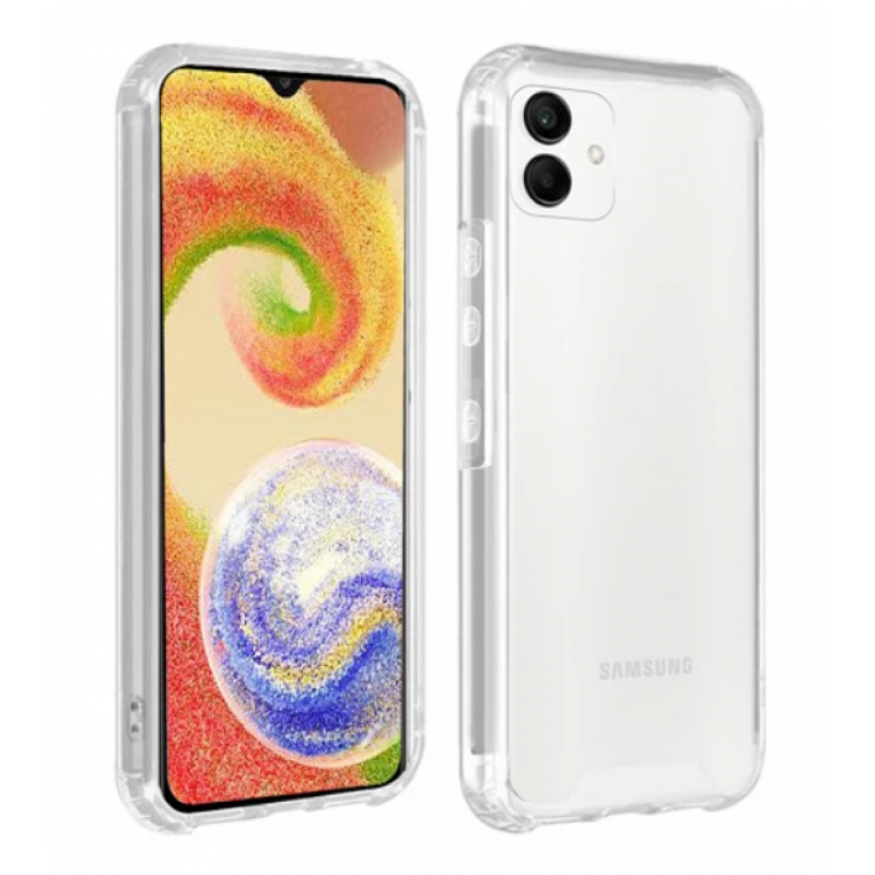 Samsung A04 Capa de Proteção Transparente Antichoque