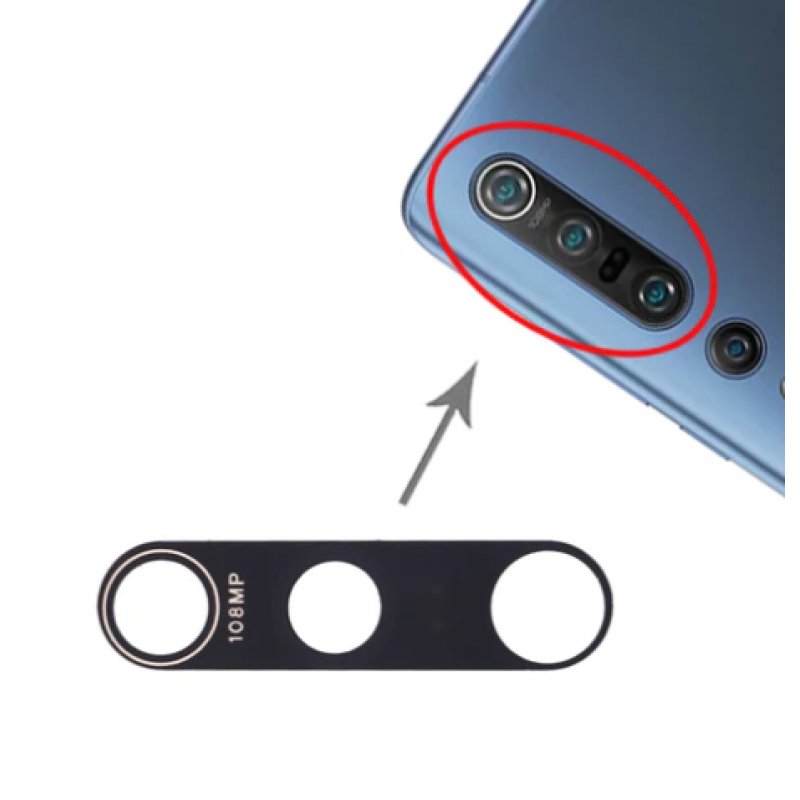 Xiaomi Mi 10 Pro 5G Vidro Camera