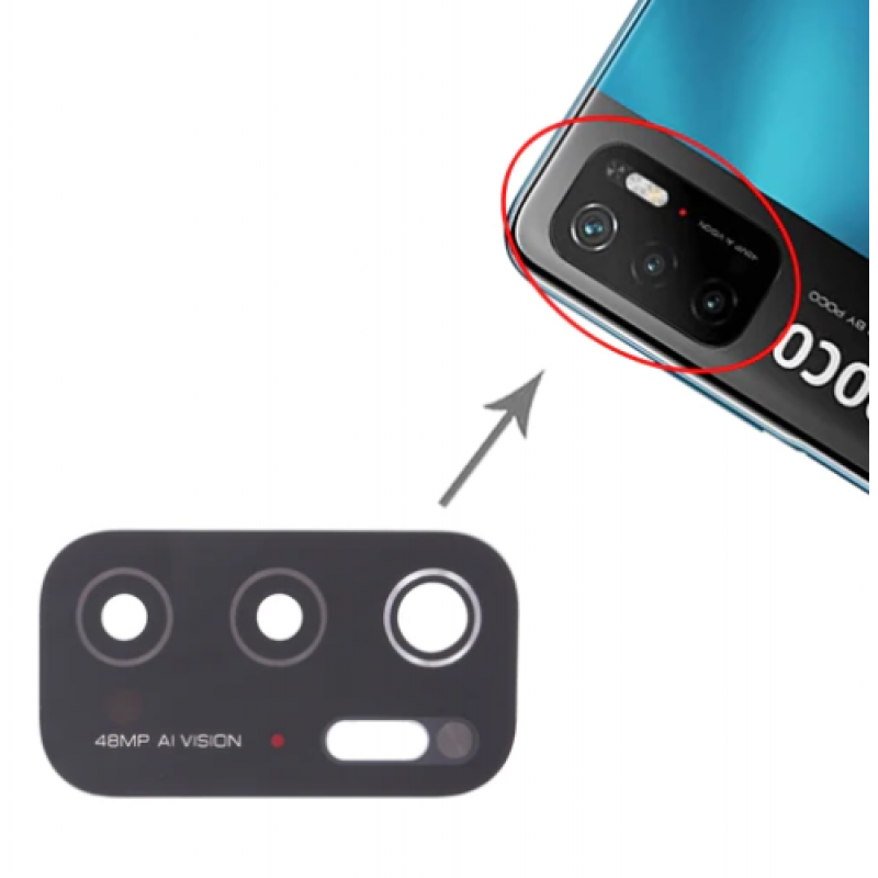Xiaomi Poco M3 Pro 5G Vidro Camera