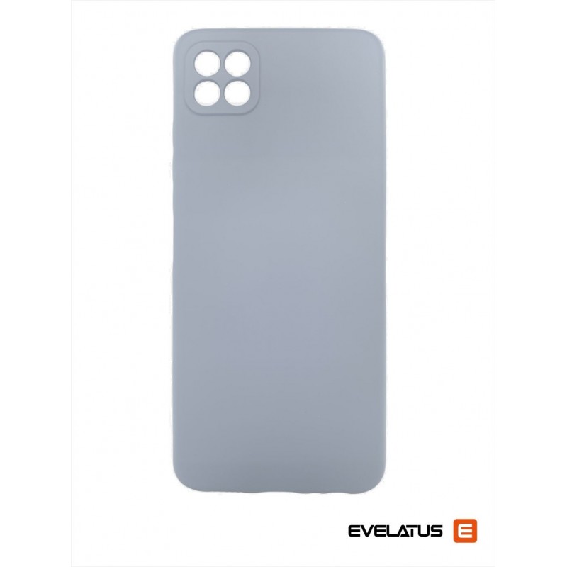 Samsung Galaxy A22 5G Capa Proteção Evelatus Premium Soft Touch Silicone Case Grey
