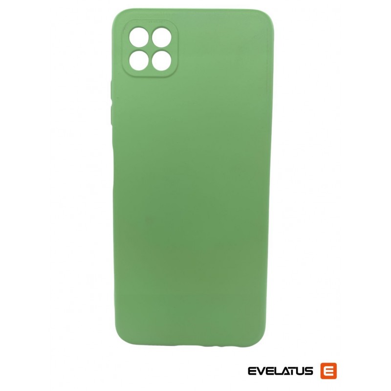 Samsung Galaxy A22 5G Evelatus Premium Soft Touch Silicone Case Green