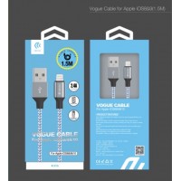 Cabo lightning Devia Vogue Cable 1.5M Blue