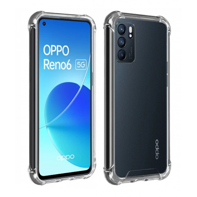 Oppo Reno 6 Pro 5G Capa de Proteção Transparente Antichoque