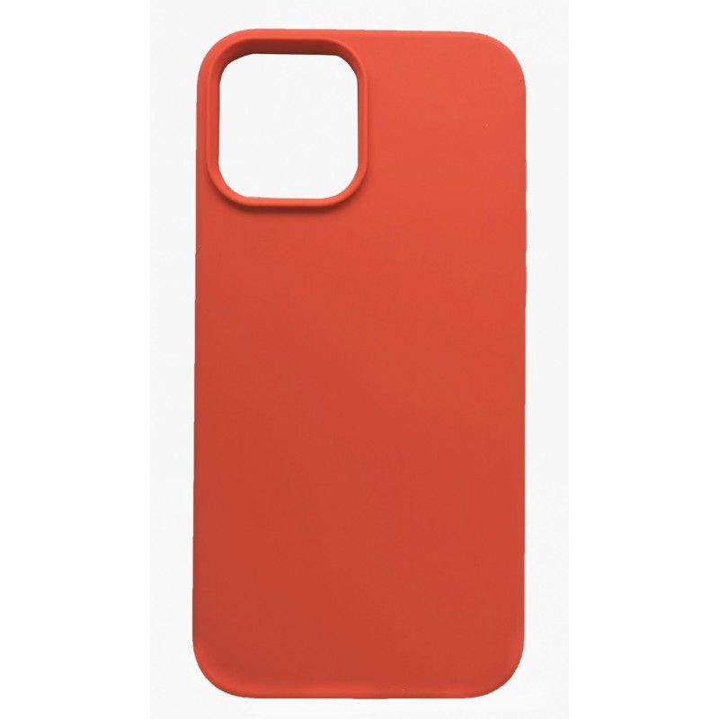 Apple iPhone 12 Pro Max Premium Soft Touch Evelatus Capa Proteçao Orange