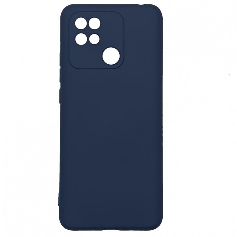 Xiaomi Redmi 10C / C40 Capa de Proteção Evelatus Silicone Case Soft Touch Blue