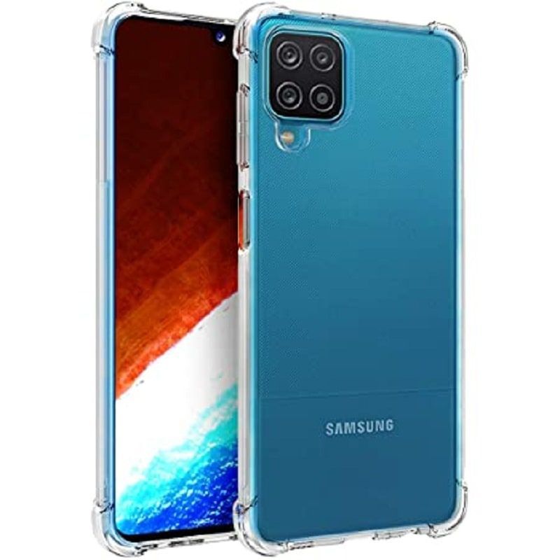 Samsung A12 / M12 Capa de Proteção Evelatus Military Shockproof Transparente