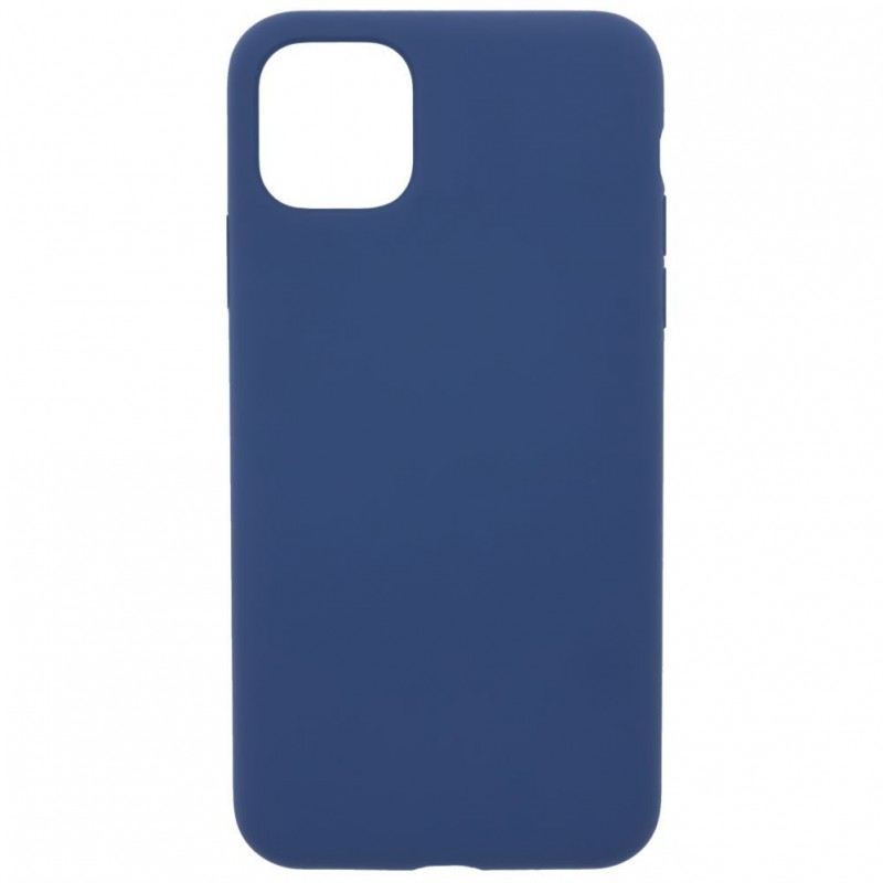 iPhone 11 Pro Max Capa de Proteção Evelatus Premium Soft Touch Silicone case Midnight Blue