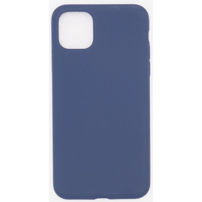 iPhone 11 Pro Max Capa de Proteção Evelatus Premium Soft Touch Silicone Case Midnight Blue