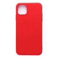 iPhone 11 Pro Max Capa de Proteção Evelatus Nano Silicone Case Soft Touch TPU Red