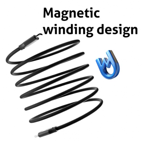 Evelatus Cabo E-Mag Power 60W USB C to USB C Magnetic 2M