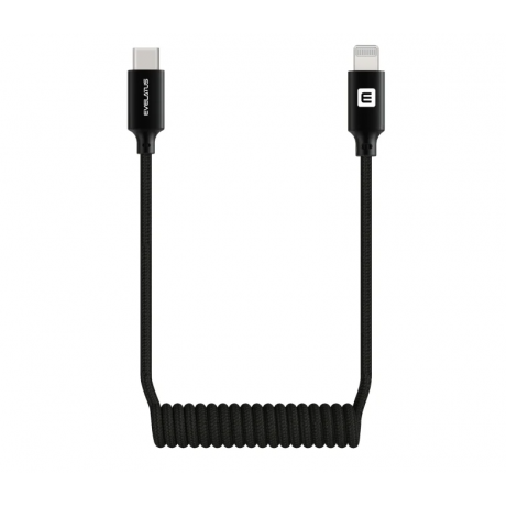 Evelatus Cabo AutoSpring USB C to Lightning 1.2M