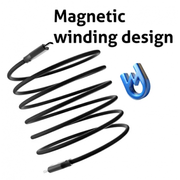 Evelatus Cabo E-Mag Power 60W USB C to USB C Magnetic 1.2M