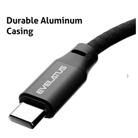 Evelatus Cabo E-Mag Power 60W USB C to USB C Magnetic 1.2M