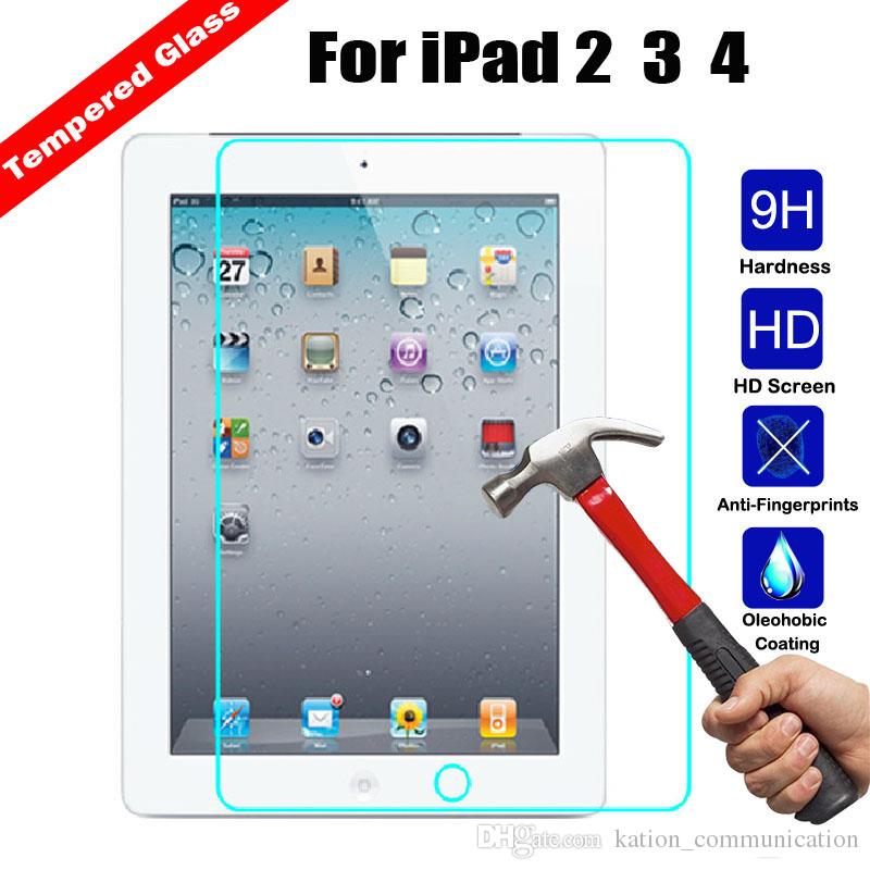 iPad 2/3/4 Película de Vidro Temperado