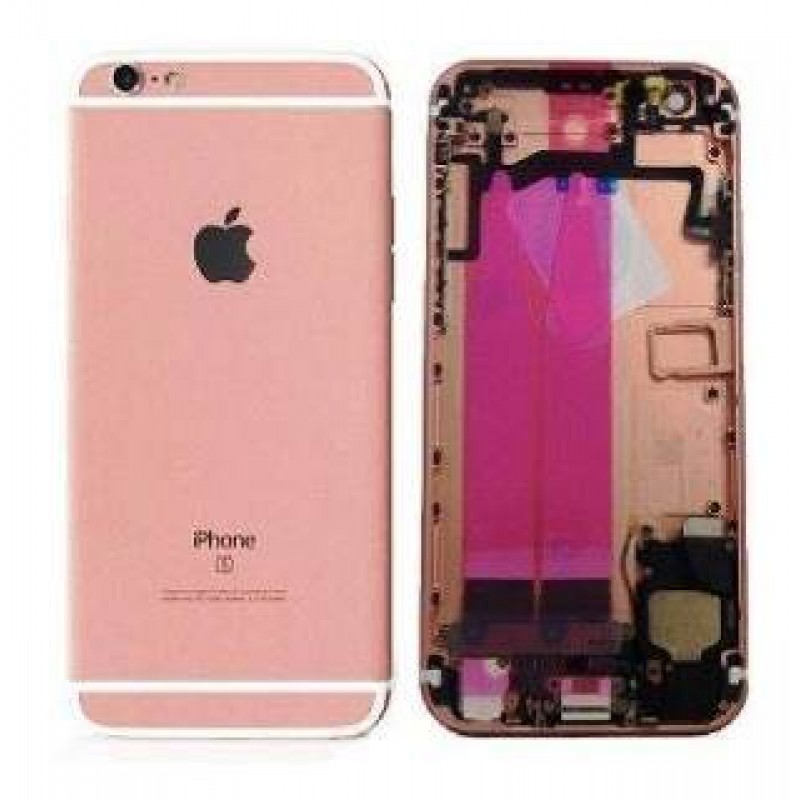 Iphone 6S C/ Componentes Capa Traseira Rosa