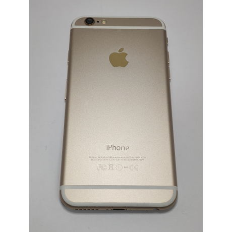 Iphone 6 Capa Traseira C/ Componentes Dourada