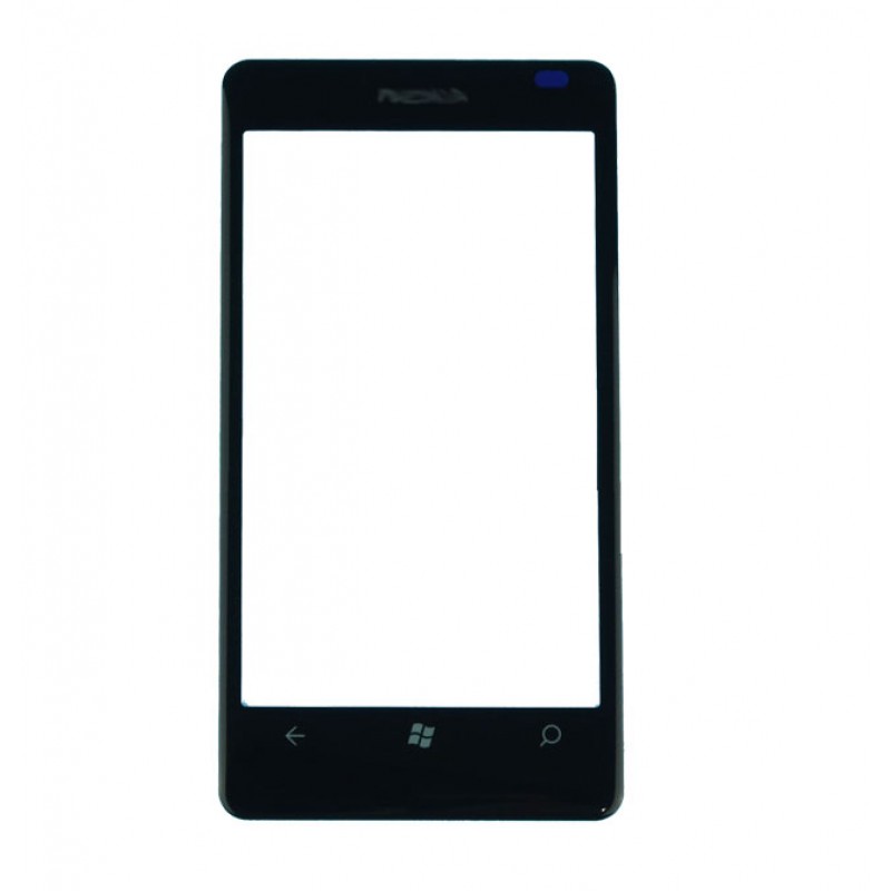 Nokia Lumia 800 Vidro Preto