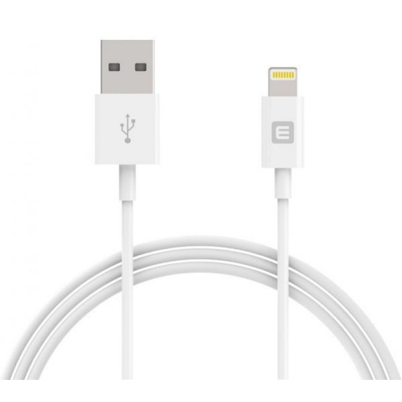 Cabo USB Evelatus MFI02 Lightning MFI Branco Cabo USB Evelatus MFI02 Lightning MFI Branco
