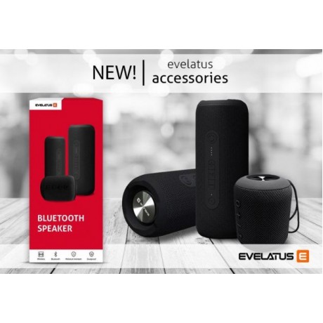 Coluna Bluetooth Evelatus EBS02  Tamanho M