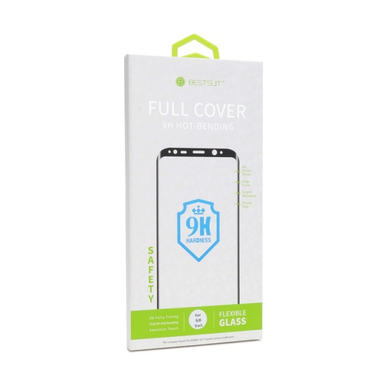 Samsung S10 Plus Película Protecção Nano Glass 5D Full Glue Preta Samsung S10 Plus Película Protecção Nano Glass 5D Full Glue Preta