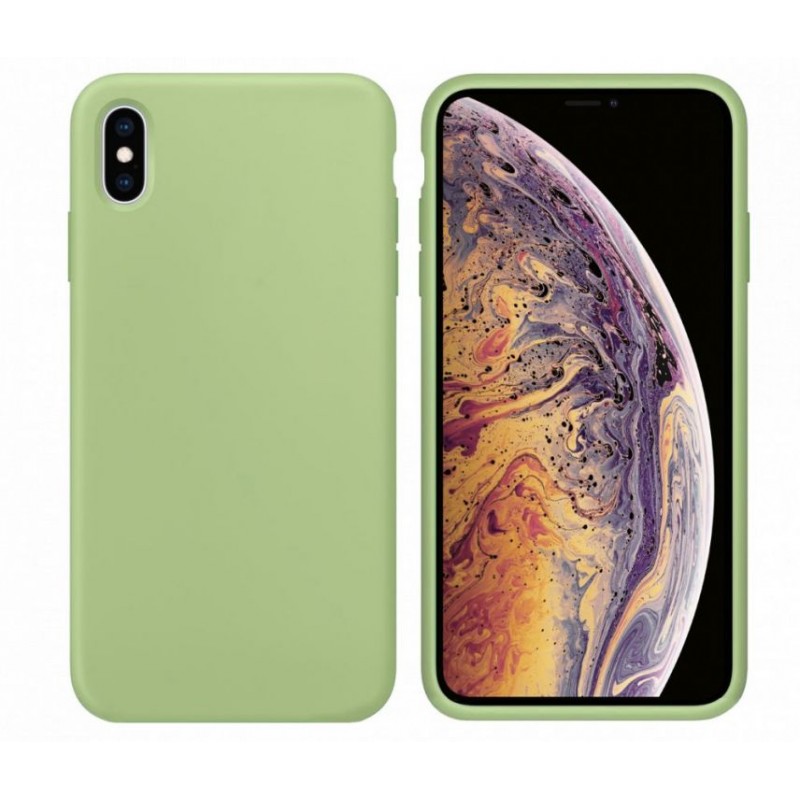 iPhone X / Xs Capa de Proteção Evelatus Soft Case Mint Green