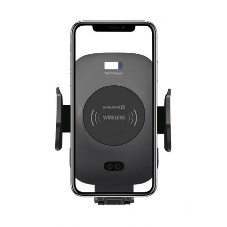 Suporte de Carro Evelatus WCH01 com Caregador Wireless