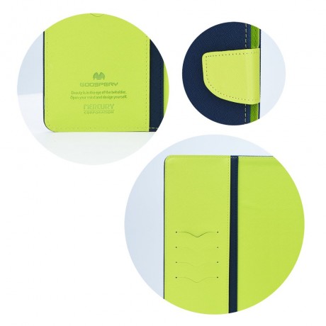 iPad Pro 10.5 Capa Mercury Fancy Diary navy / lime