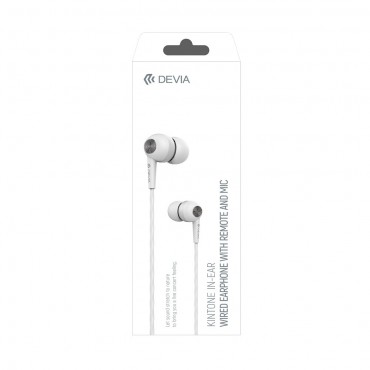 Auriculares Devia Kintone Branco
