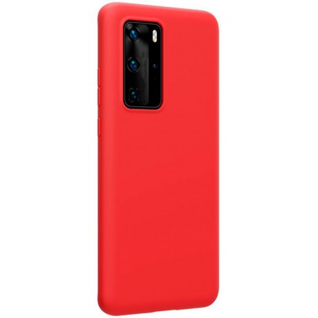 Samsung A41 Capa de Proteção Evelatus Soft Touch Silicone Red