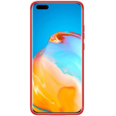 Samsung A41 Capa de Proteção Evelatus Soft Touch Silicone Red