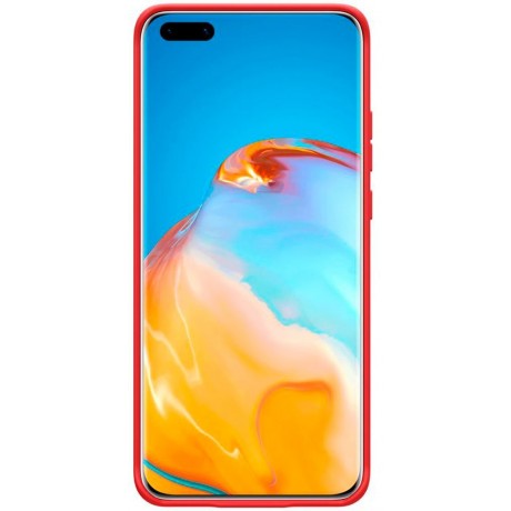 Samsung A41 Capa de Proteção Evelatus Soft Touch Silicone Red