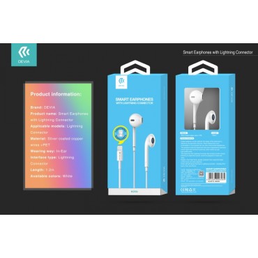Auricular Devia Smart Lightning para iPhone