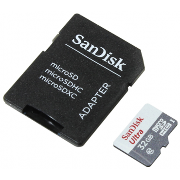 Cartão Micro SD Sandisk 32GB 80MB/s Class 10 UHS-I