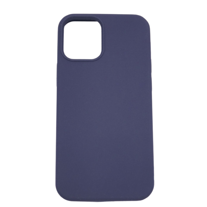 iPhone 12 Pro Max 6.7 Capa de Proteção Evelatus Silicone Case Midnight Blue