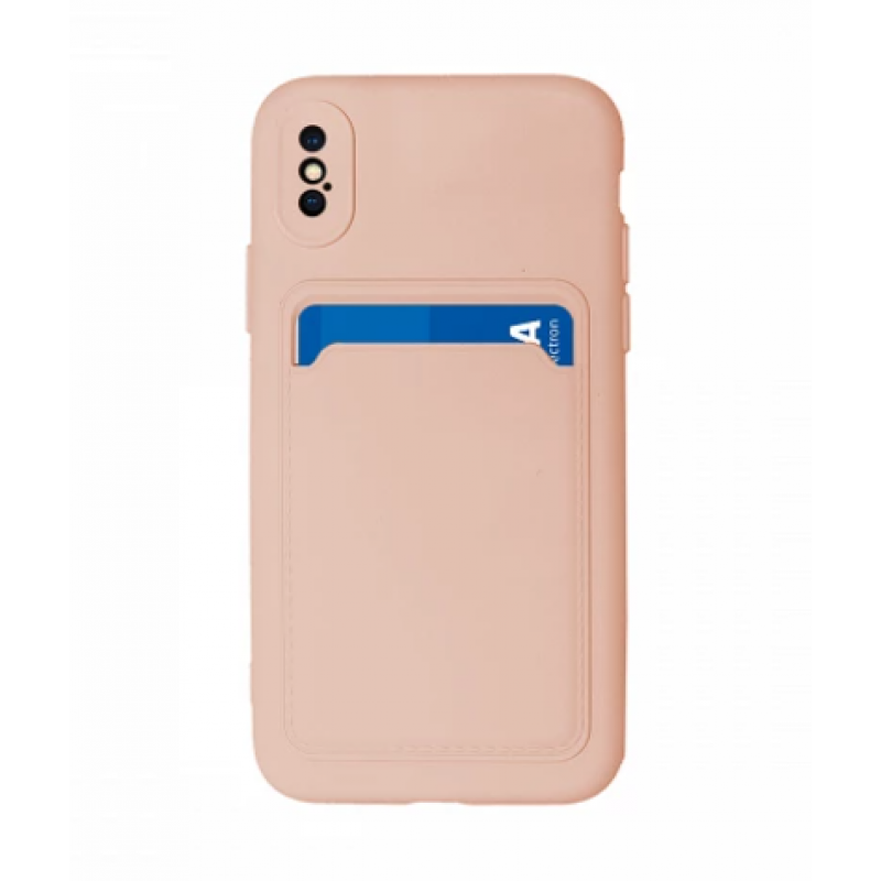 iPhone X/XS  Capa de Proteção Rosa