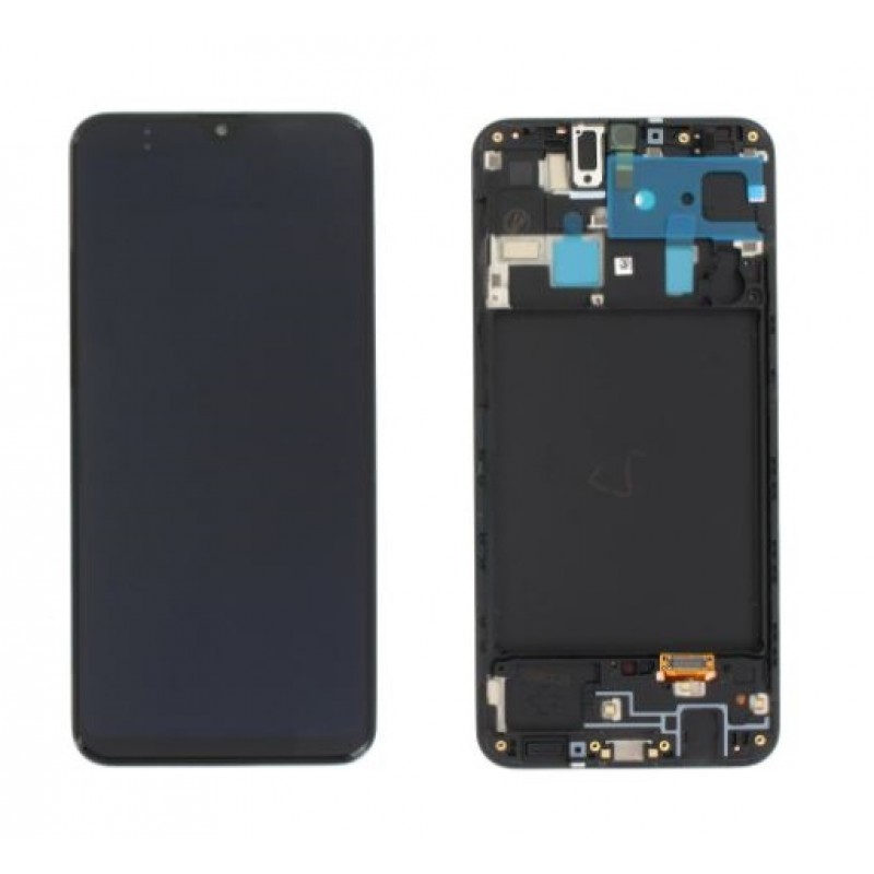 Samsung Galaxy A20 A205 / M10s M107 Lcd + Touch Preto Original