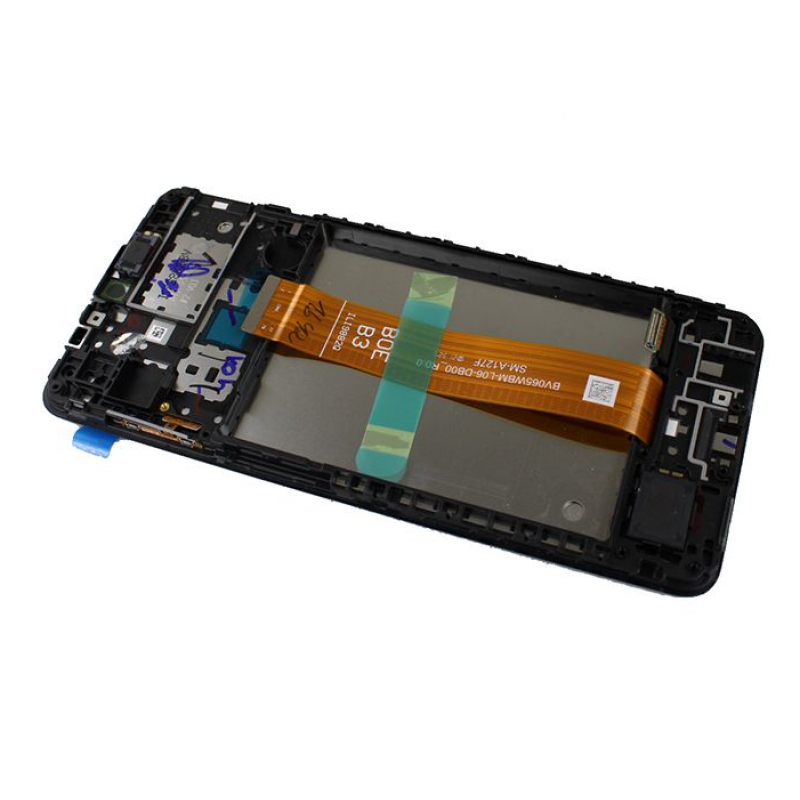 Samsung Galaxy A12 2021 A127 Lcd + Touch Preto Original