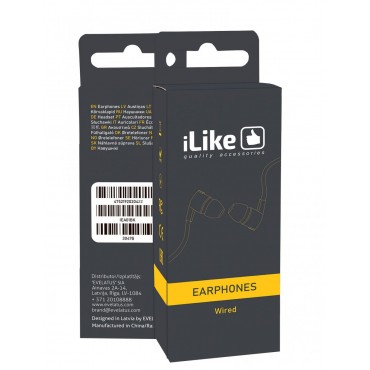 Auriculares iLike IEA01WH 3,5mm White