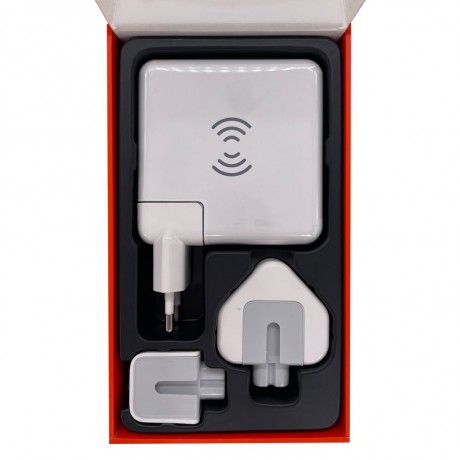 Adaptador de Carga Wireless Evelatus EWC06 White