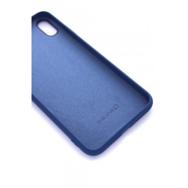 iPhone X/Xs Capa de Proteção Evelatus Soft Silicone Dark Blue