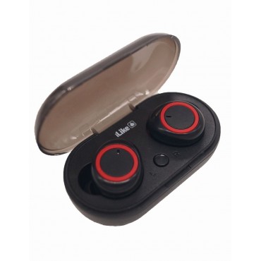 Auriculares Bluetooth Earbuds iLike IBE01 Black