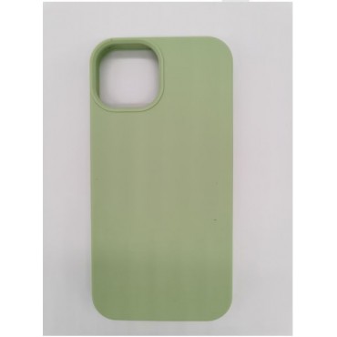 iPhone 13 Capa de Proteção Evelatus Liquid Silicone Case Matcha Green