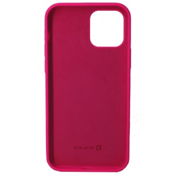 iPhone 12/12 Pro Capa de Proteção Evelatus Soft Case Rosy Red