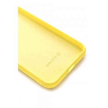 iPhone X / Xs Capa de Proteção Evelatus Soft Silicone Yellow