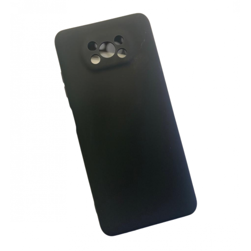 Pocophone X3 Capa Protecção Preta