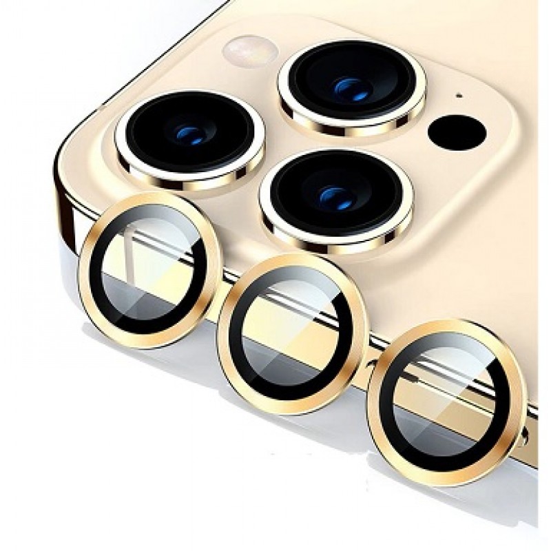 iPhone 12 Pro Max Kit Vidro Câmara Traseira Dourado
