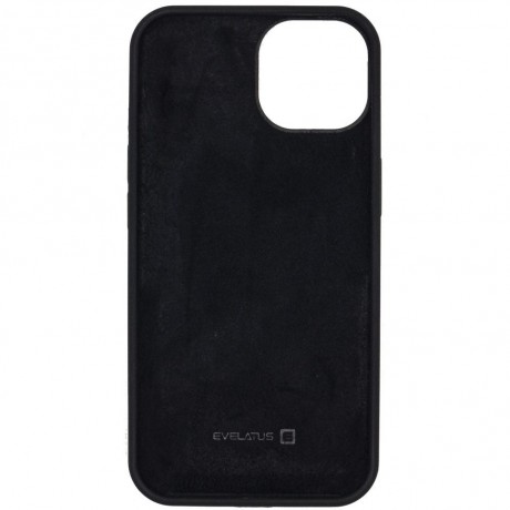 iPhone 14 Plus 6.7 Capa de Proteção Evelatus Premium mix solid Silicone Black