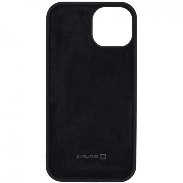 iPhone 14 6.1 Capa de Proteção Evelatus Premium mix solid Silicone Black